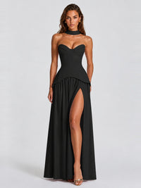 Strapless Sweetheart High Slit Prom & Formal Dress