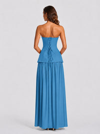 Strapless Sweetheart High Slit Prom & Formal Dress