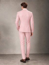 Double Breasted Pinstripe Men's Suit 2 Piece (Jacket & Pants) for Wedding & Formal Prom