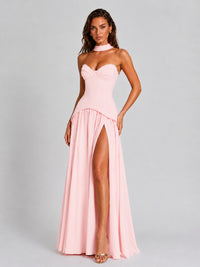 Strapless Sweetheart High Slit Prom & Formal Dress