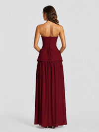 Strapless Sweetheart High Slit Prom & Formal Dress