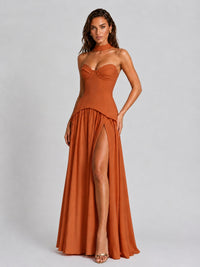 Strapless Sweetheart High Slit Prom & Formal Dress