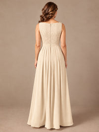 Blush Pink A-Line Mother of the Bride Dress with Lace Jacket and Ruffles