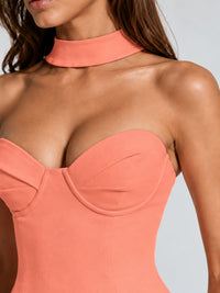 Strapless Sweetheart High Slit Prom & Formal Dress