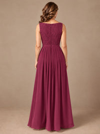 Blush Pink A-Line Mother of the Bride Dress with Lace Jacket and Ruffles