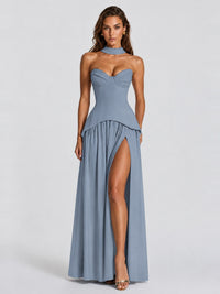 Strapless Sweetheart High Slit Prom & Formal Dress