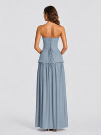 Strapless Sweetheart High Slit Prom & Formal Dress