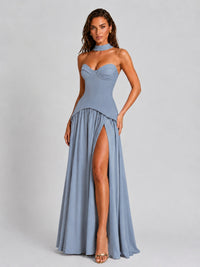 Strapless Sweetheart High Slit Prom & Formal Dress