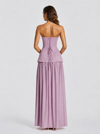 Strapless Sweetheart High Slit Prom & Formal Dress