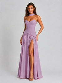 Strapless Sweetheart High Slit Prom & Formal Dress
