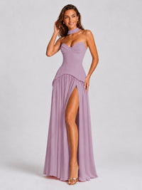 Strapless Sweetheart High Slit Prom & Formal Dress