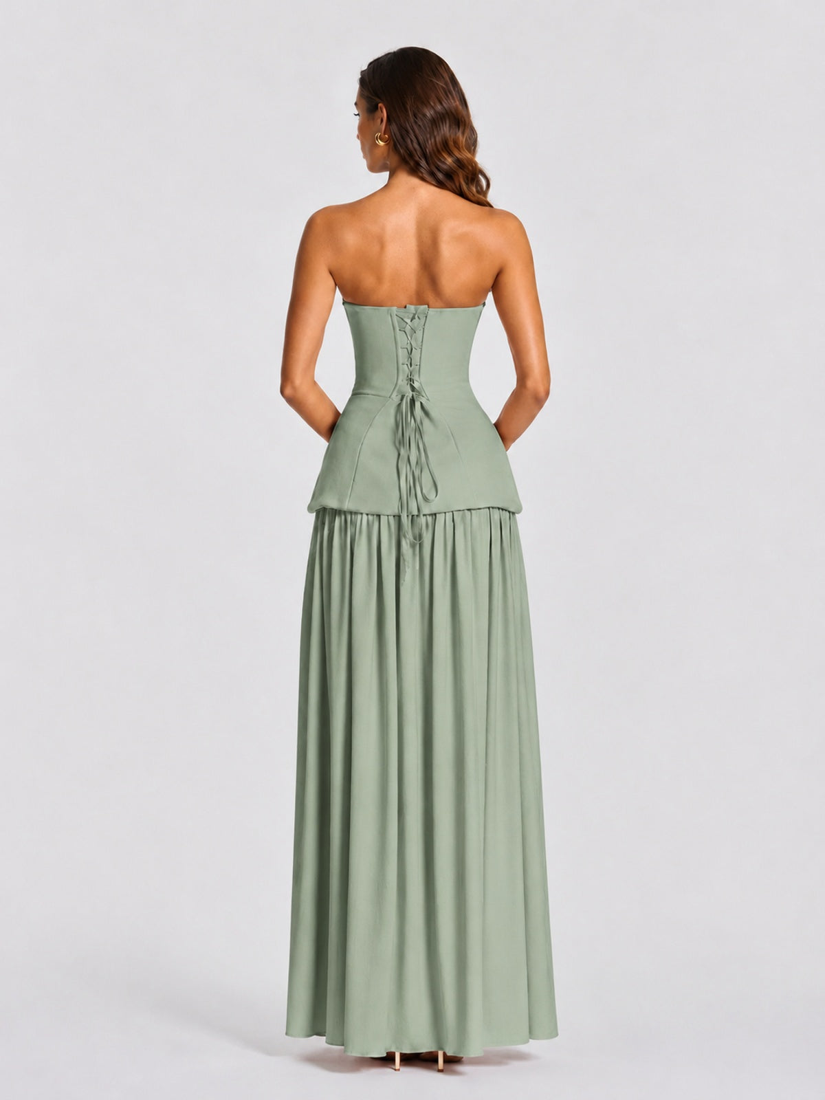 Strapless Sweetheart High Slit Prom & Formal Dress