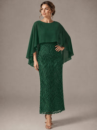 Light Blue Sequin 2 Pieces Mother of the Bride Dress