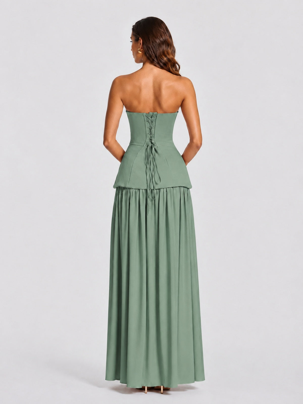 Strapless Sweetheart High Slit Prom & Formal Dress