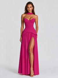 Strapless Sweetheart High Slit Prom & Formal Dress