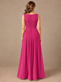 Blush Pink A-Line Mother of the Bride Dress with Lace Jacket and Ruffles