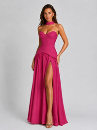 Strapless Sweetheart High Slit Prom & Formal Dress