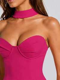 Strapless Sweetheart High Slit Prom & Formal Dress