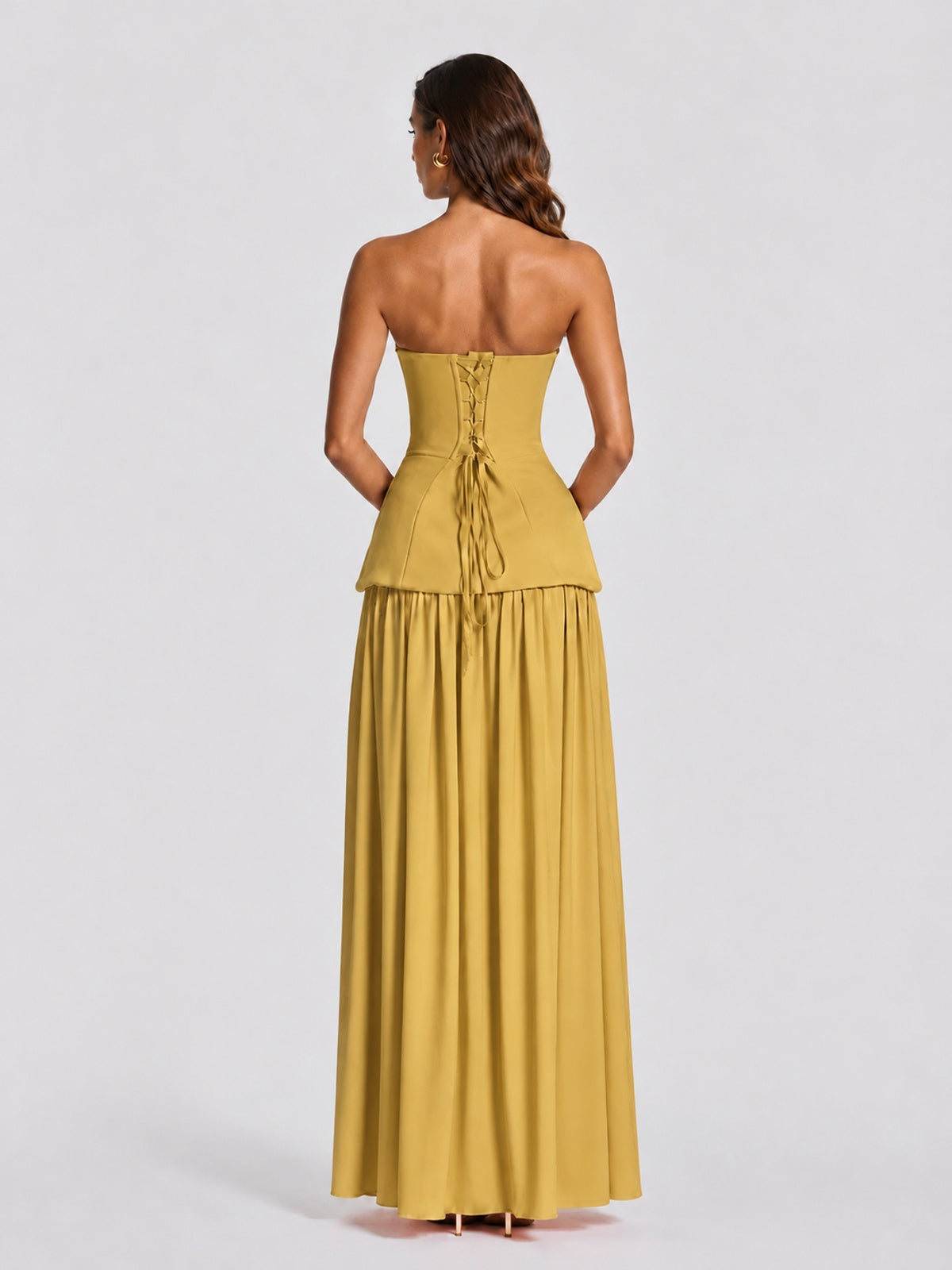 Strapless Sweetheart High Slit Prom & Formal Dress