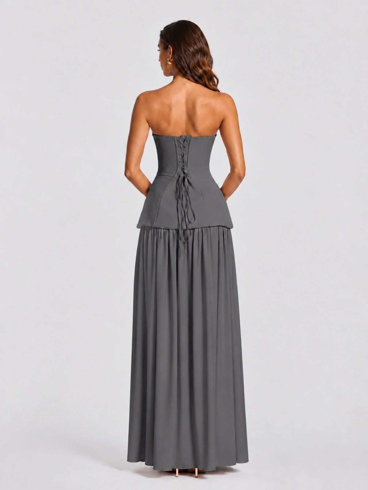 Strapless Sweetheart High Slit Prom & Formal Dress