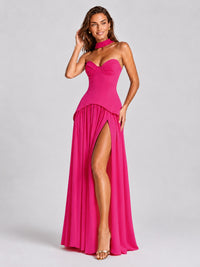 Strapless Sweetheart High Slit Prom & Formal Dress