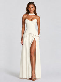 Strapless Sweetheart High Slit Prom & Formal Dress