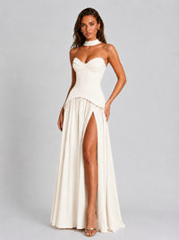 Strapless Sweetheart High Slit Prom & Formal Dress