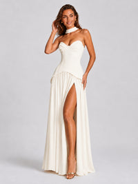 Strapless Sweetheart High Slit Prom & Formal Dress