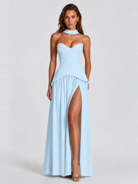 Strapless Sweetheart High Slit Prom & Formal Dress