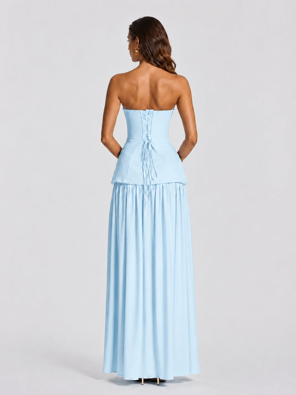 Strapless Sweetheart High Slit Prom & Formal Dress