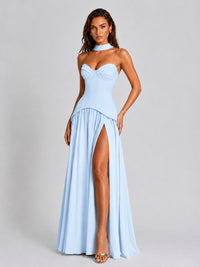 Strapless Sweetheart High Slit Prom & Formal Dress
