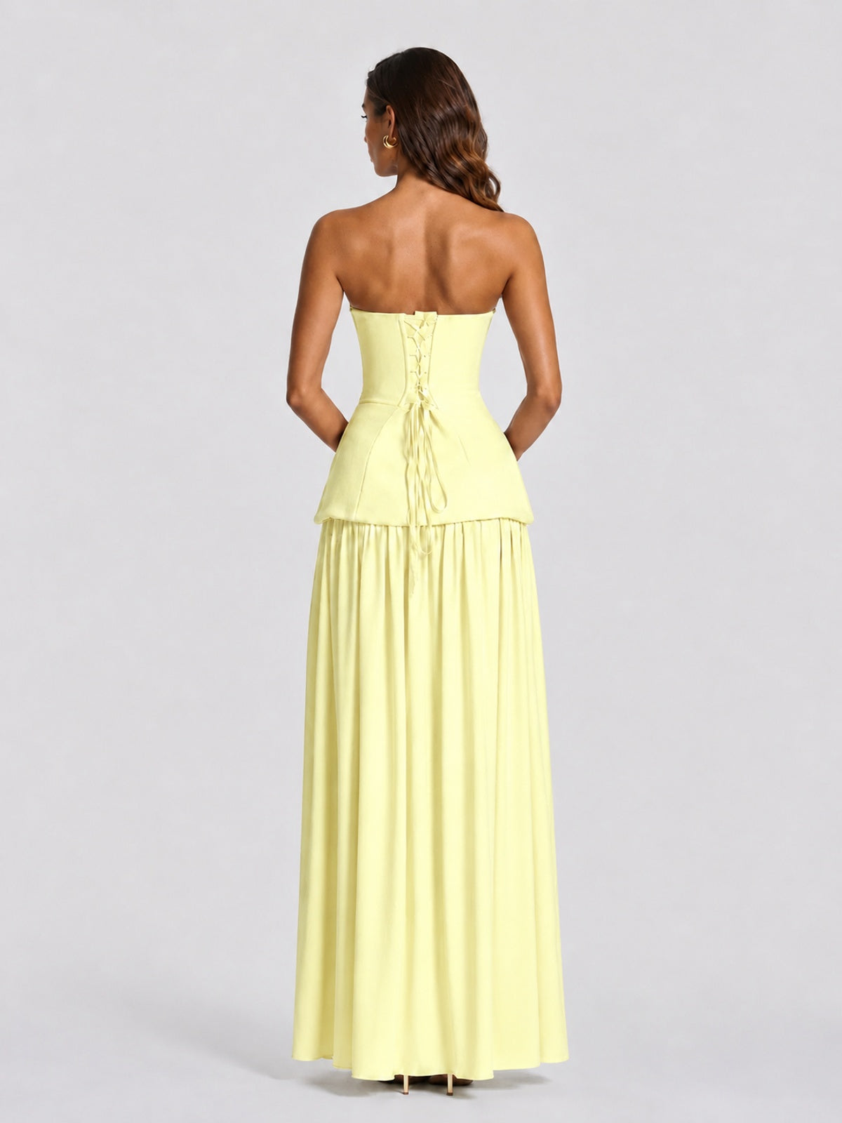 Strapless Sweetheart High Slit Prom & Formal Dress