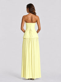 Strapless Sweetheart High Slit Prom & Formal Dress