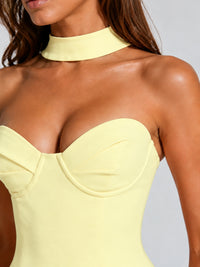 Strapless Sweetheart High Slit Prom & Formal Dress