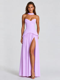 Strapless Sweetheart High Slit Prom & Formal Dress