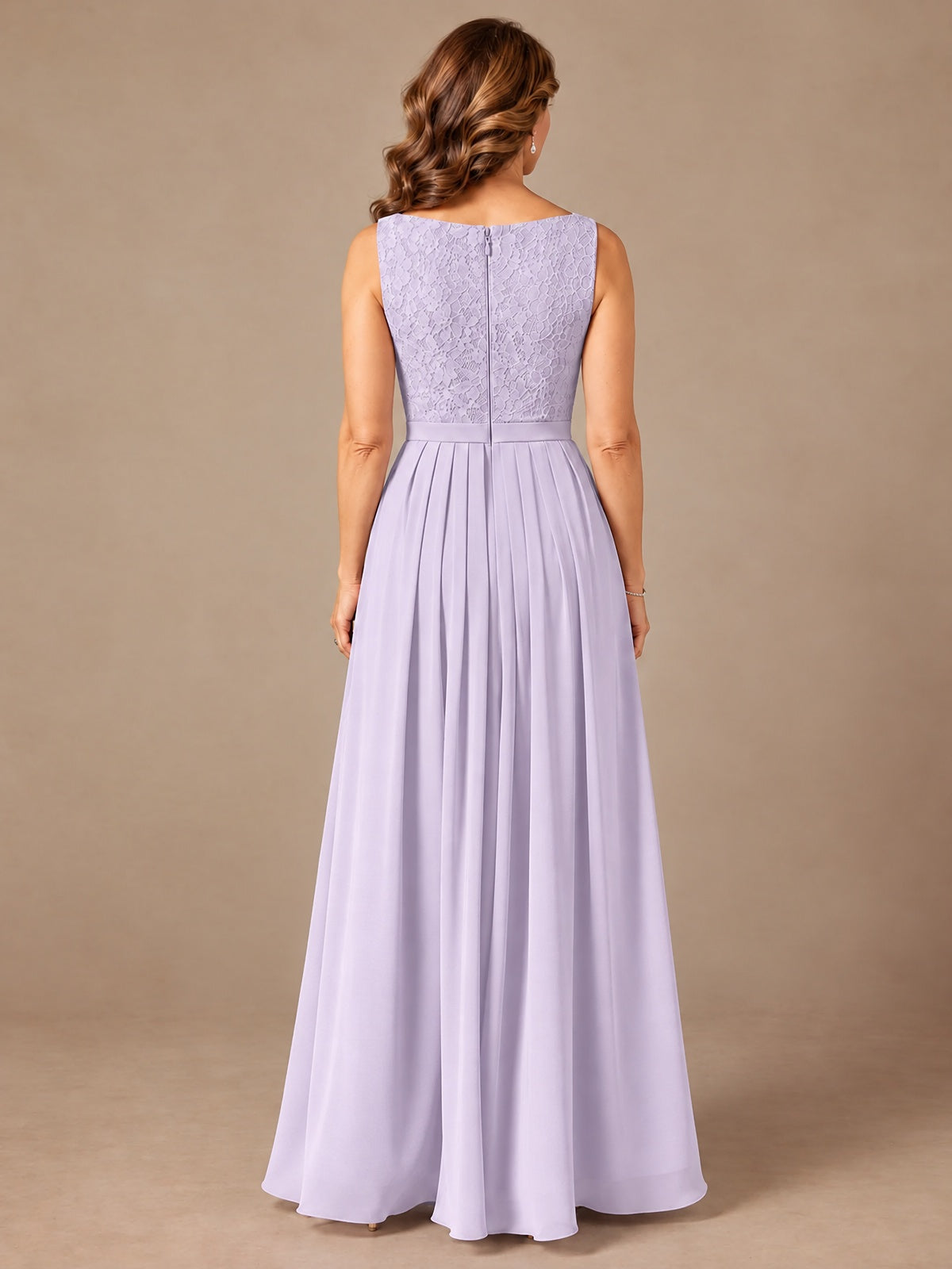Blush Pink A-Line Mother of the Bride Dress with Lace Jacket and Ruffles