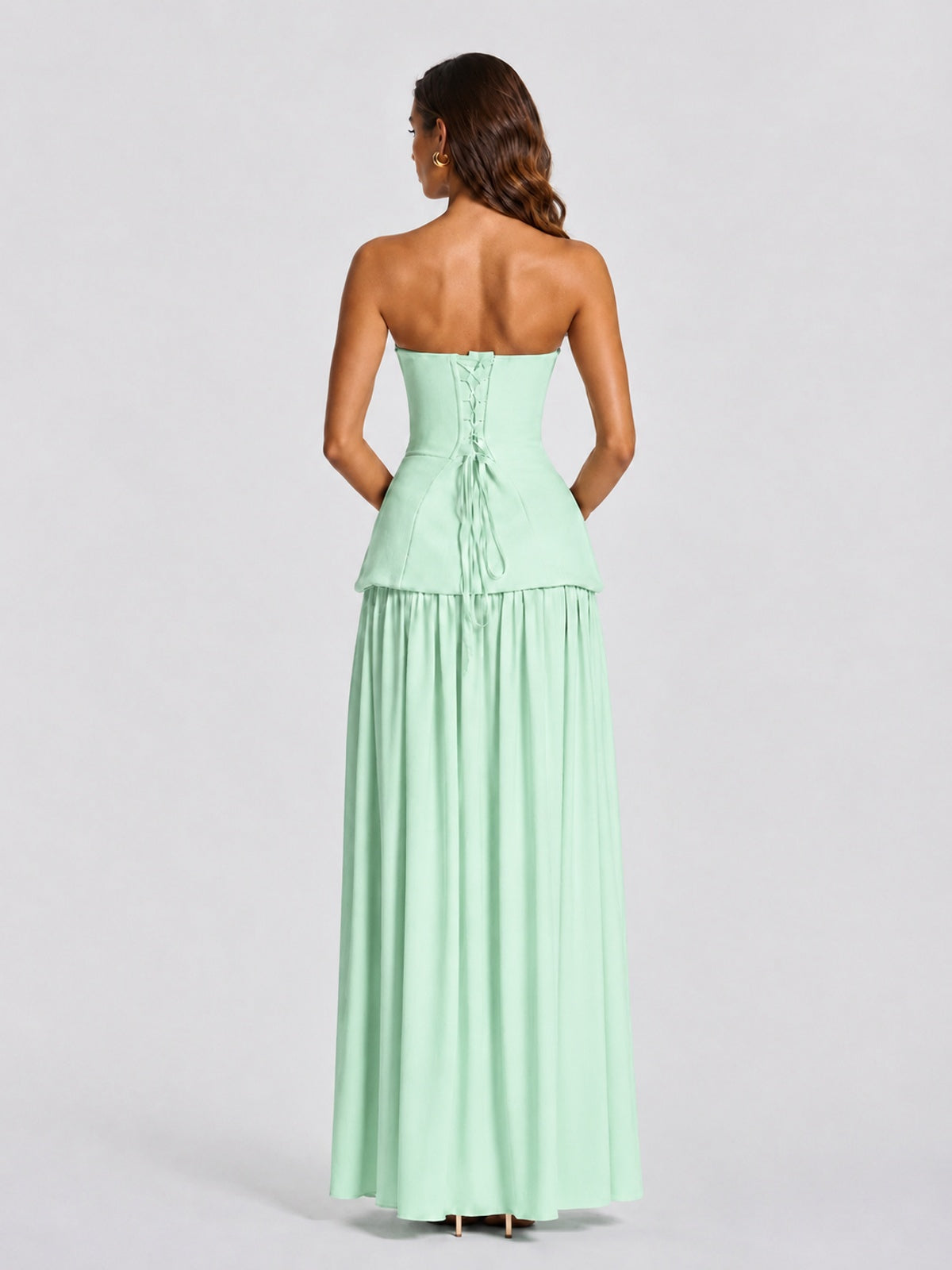 Strapless Sweetheart High Slit Prom & Formal Dress