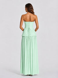 Strapless Sweetheart High Slit Prom & Formal Dress