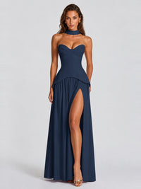 Strapless Sweetheart High Slit Prom & Formal Dress