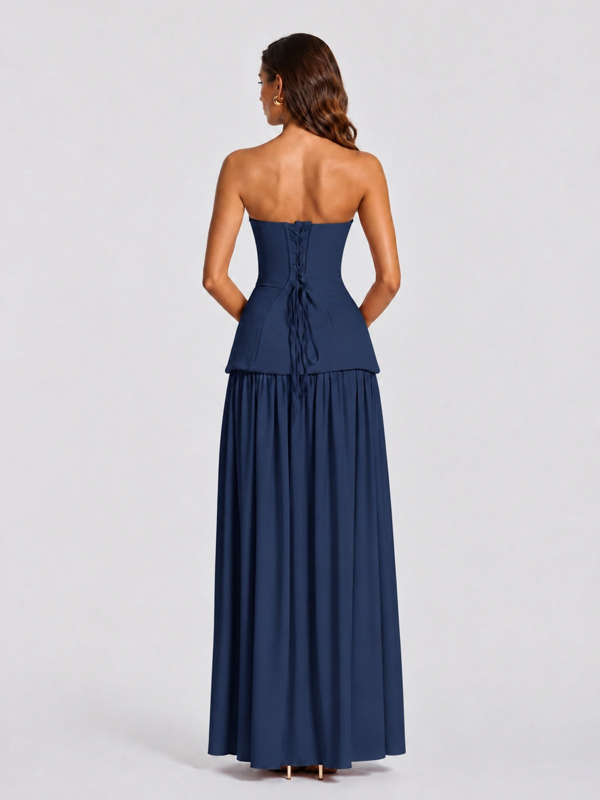 Strapless Sweetheart High Slit Prom & Formal Dress
