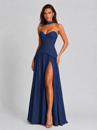 Strapless Sweetheart High Slit Prom & Formal Dress