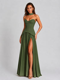 Strapless Sweetheart High Slit Prom & Formal Dress