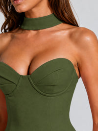 Strapless Sweetheart High Slit Prom & Formal Dress