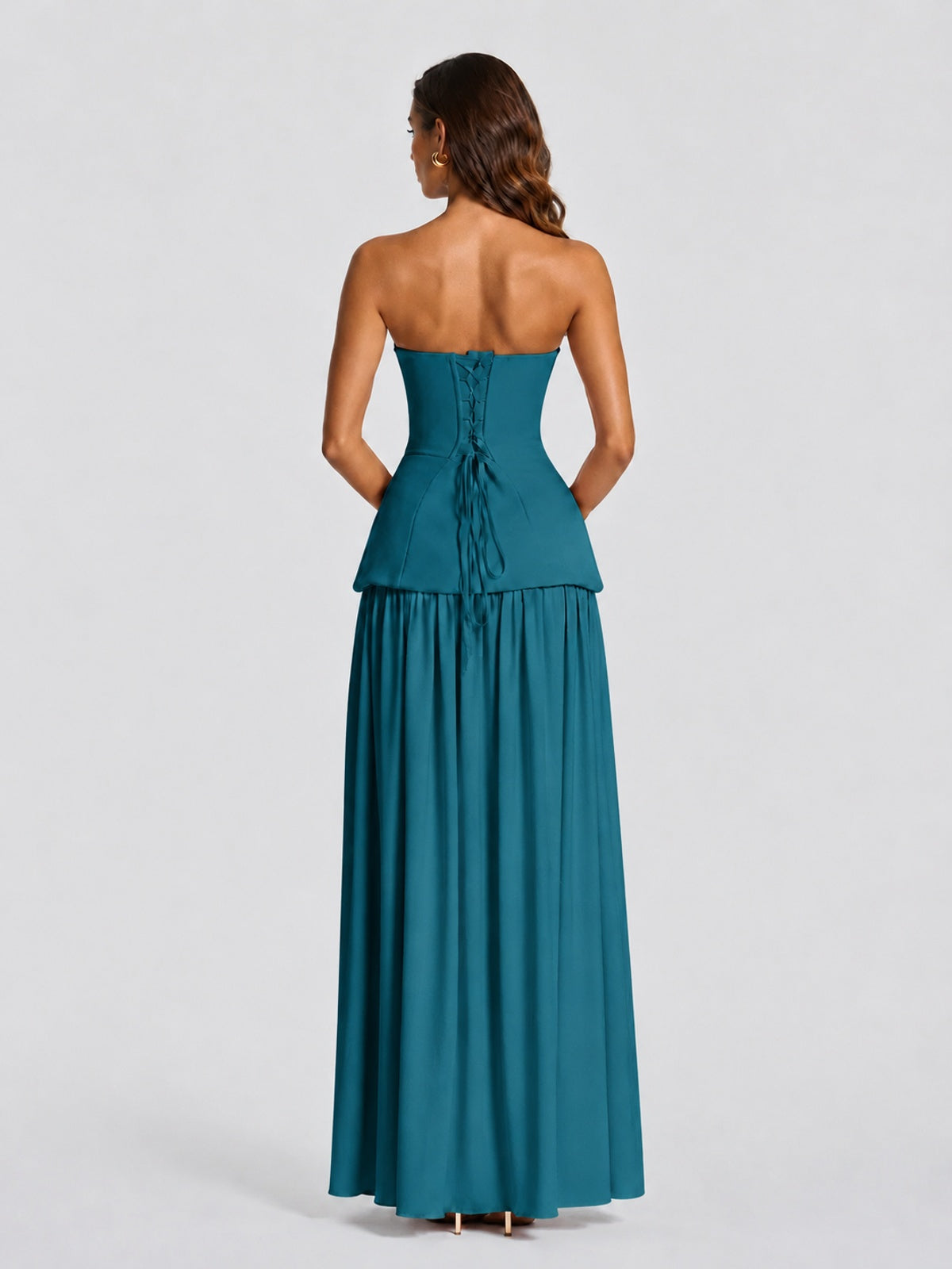 Strapless Sweetheart High Slit Prom & Formal Dress