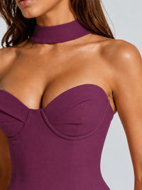 Strapless Sweetheart High Slit Prom & Formal Dress