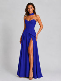 Strapless Sweetheart High Slit Prom & Formal Dress