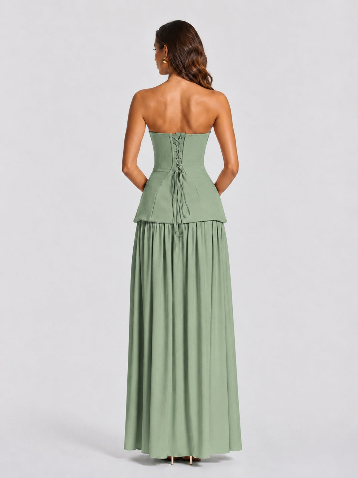 Strapless Sweetheart High Slit Prom & Formal Dress