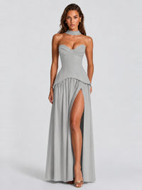Strapless Sweetheart High Slit Prom & Formal Dress