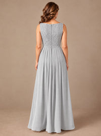 Blush Pink A-Line Mother of the Bride Dress with Lace Jacket and Ruffles