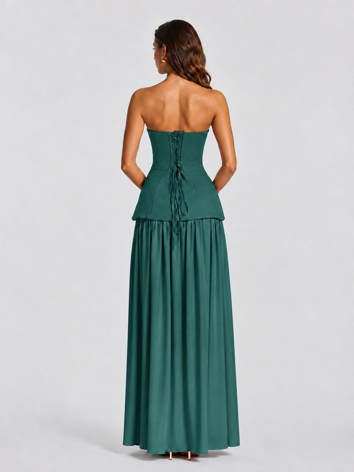 Strapless Sweetheart High Slit Prom & Formal Dress